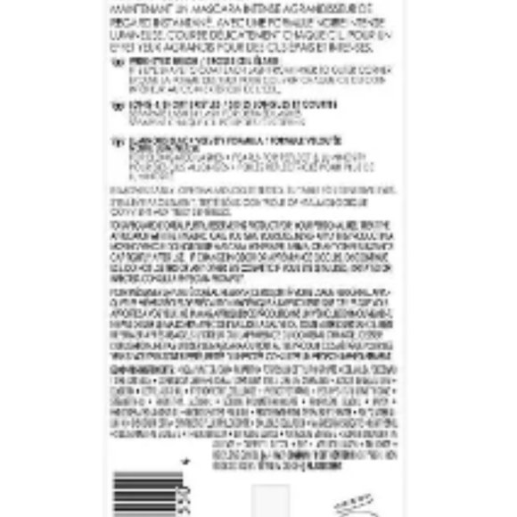 L'Oreal Paris Bambi Eye Extra Noir Washable Mascara Long Lasting Volume - 0.28 f - Picture 4 of 4